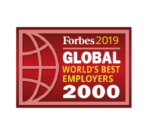 Forbes World's Best Employers 2019 Logo